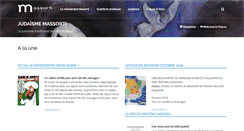 Desktop Screenshot of massorti.com